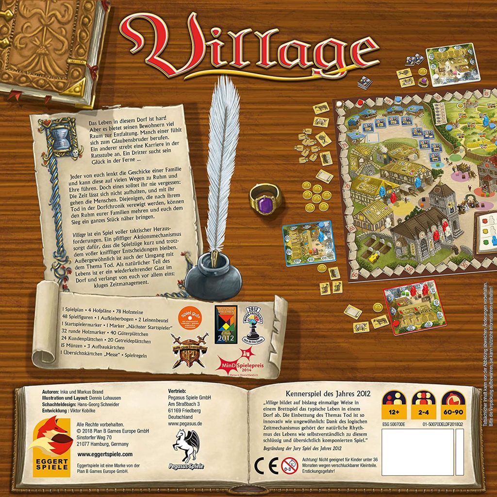 gioco da tavola Village