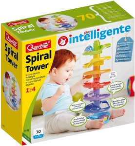 gioco stem prima infanzia spiral tower made in italy