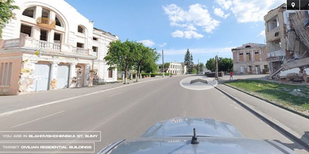 the undeniable street view google maps guerra ucraina