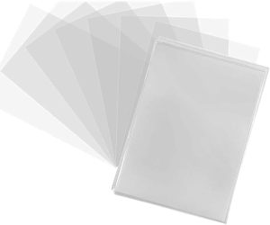 Set 100 card sleeves per gioco da tavolo